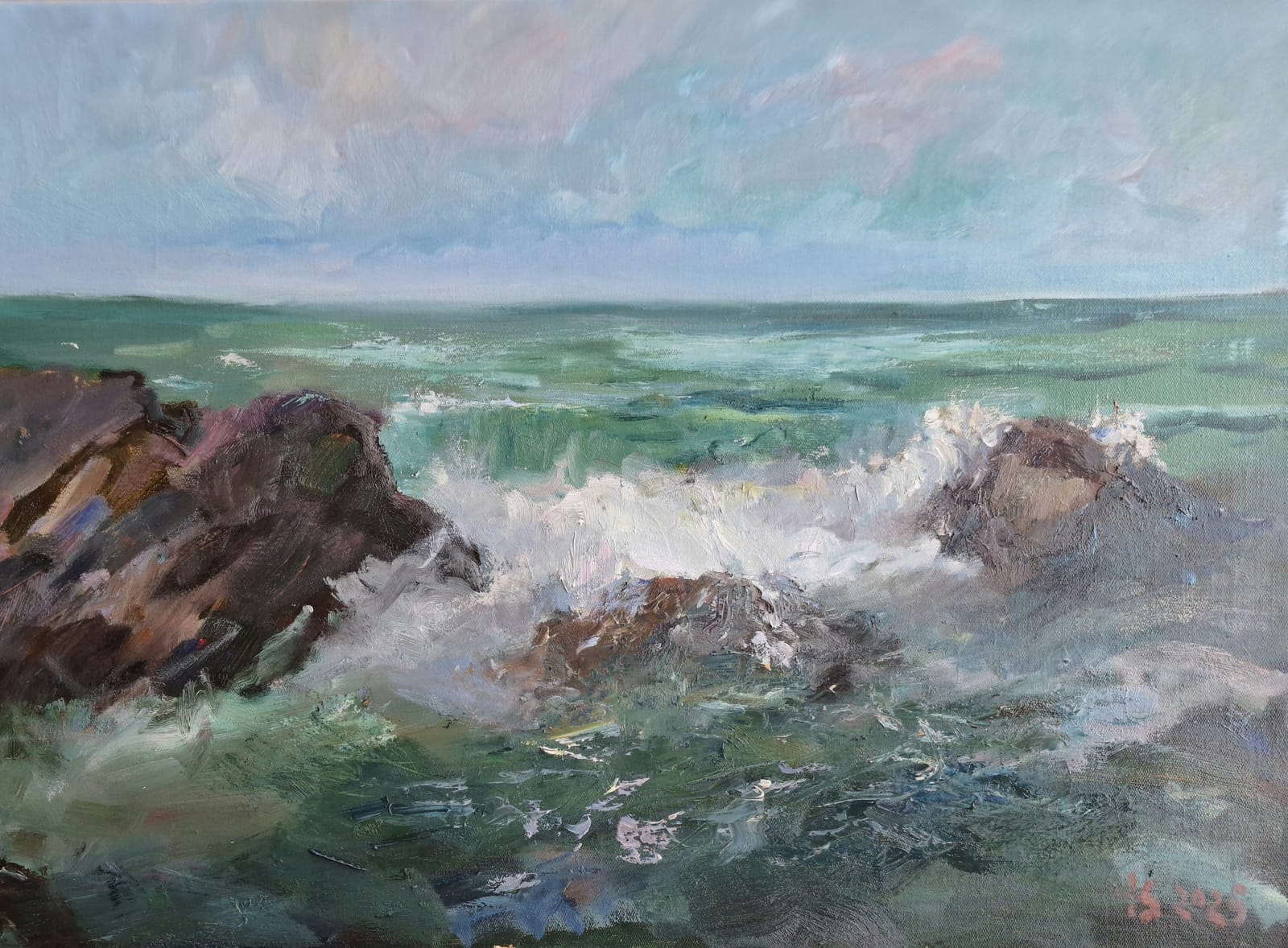 морские волны