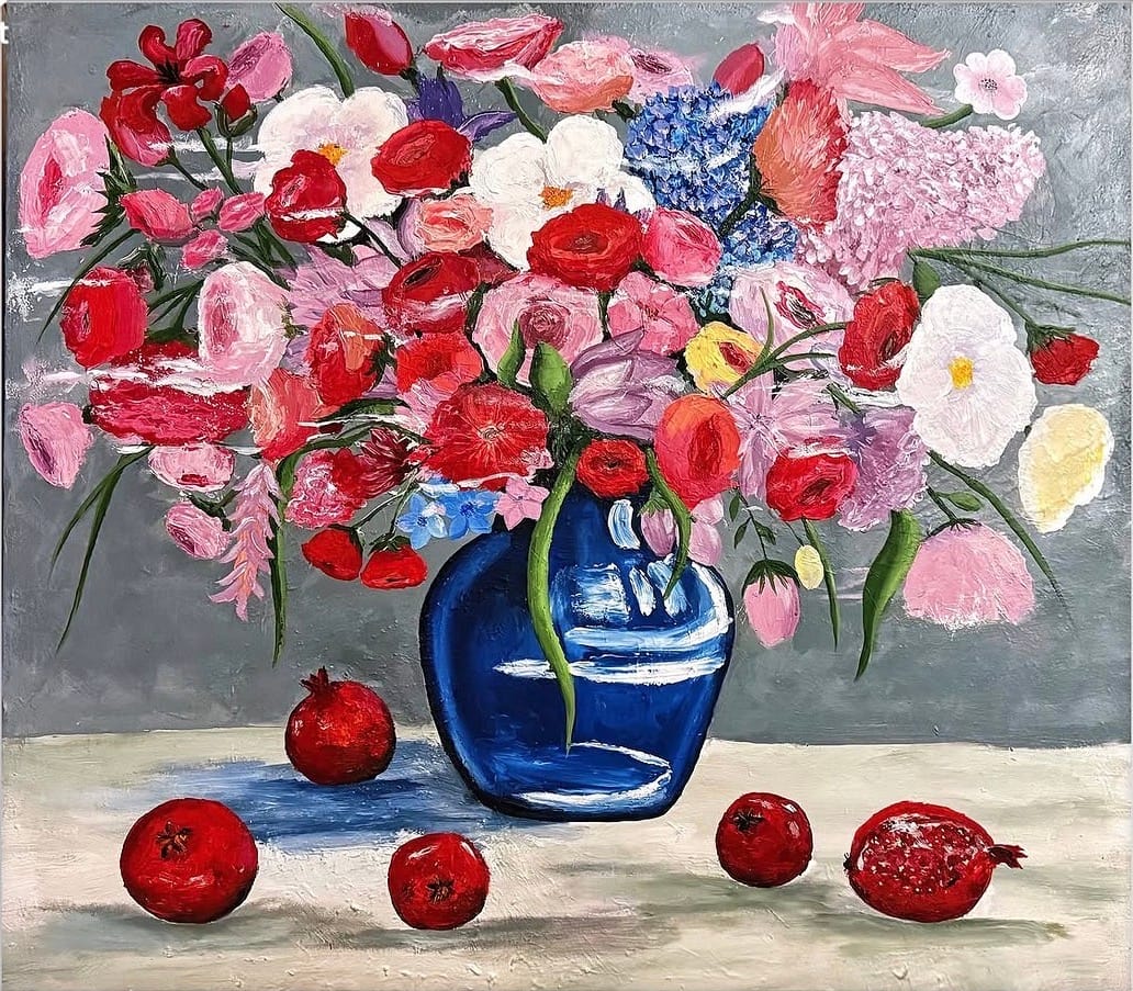 Bouquet of summer passion